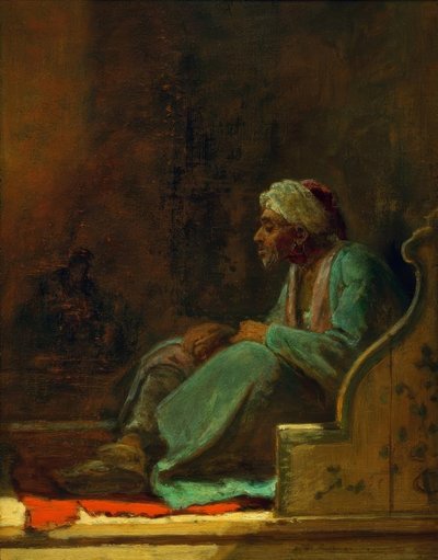 Turco seduto da Carl Spitzweg